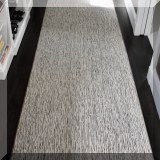 DR03. Runner rug. Approx. 11' x 36” 